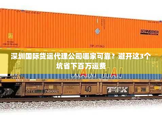 深圳国际货运代理公司哪家可靠?避开这3个坑省下百万运费 深圳国际货运代理公司哪家可靠?避开这3个坑省下百万运费