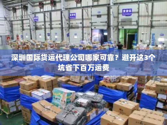 深圳国际货运代理公司哪家可靠?避开这3个坑省下百万运费 深圳国际货运代理公司哪家可靠?避开这3个坑省下百万运费
