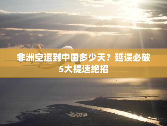 非洲空运到中国多少天？延误必破5大提速绝招
