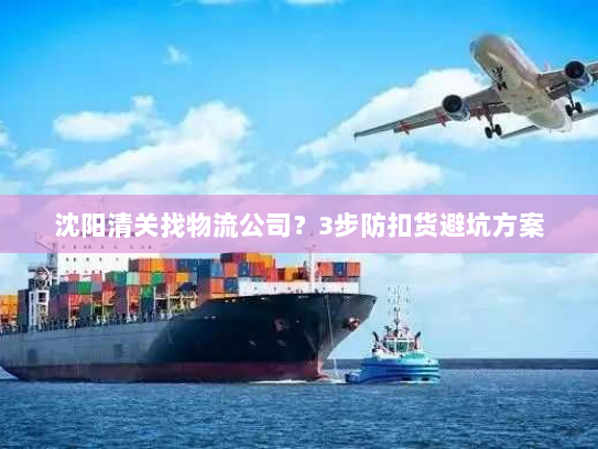 沈阳清关找物流公司？3步防扣货避坑方案