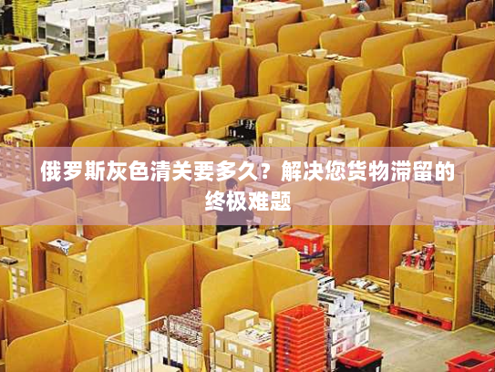 俄罗斯灰色清关要多久？解决您货物滞留的终极难题