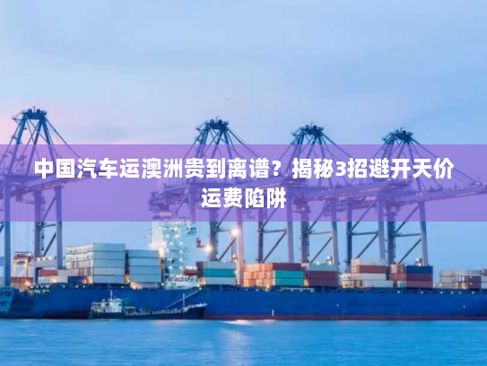 中国汽车运澳洲贵到离谱？揭秘3招避开天价运费陷阱