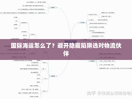 国际海运怎么了？避开隐藏陷阱选对物流伙伴