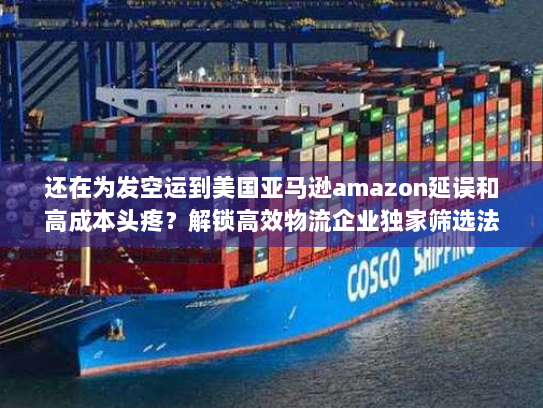 还在为发空运到美国亚马逊amazon延误和高成本头疼？解锁高效物流企业独家筛选法！