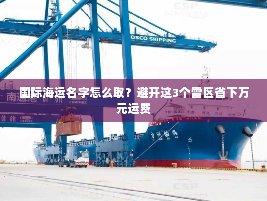 国际海运名字怎么取？避开这3个雷区省下万元运费