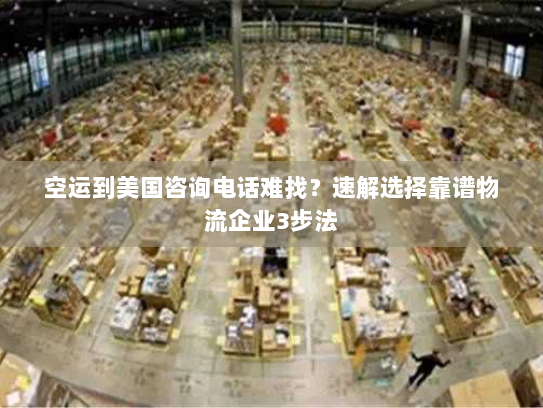 空运到美国咨询电话难找?速解选择靠谱物流企业3步法 空运到美国咨询电话难找?速解选择靠谱物流企业3步法