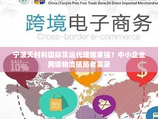 宁波天时利国际货运代理哪家强？中小企业跨境物流破局者实录