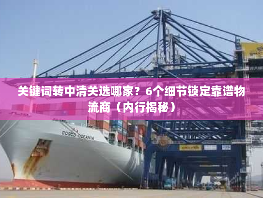 关键词转中清关选哪家？6个细节锁定靠谱物流商（内行揭秘）