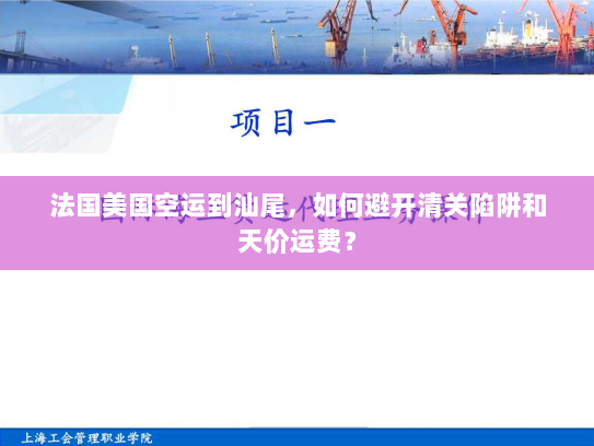 法国美国空运到汕尾，如何避开清关陷阱和天价运费？