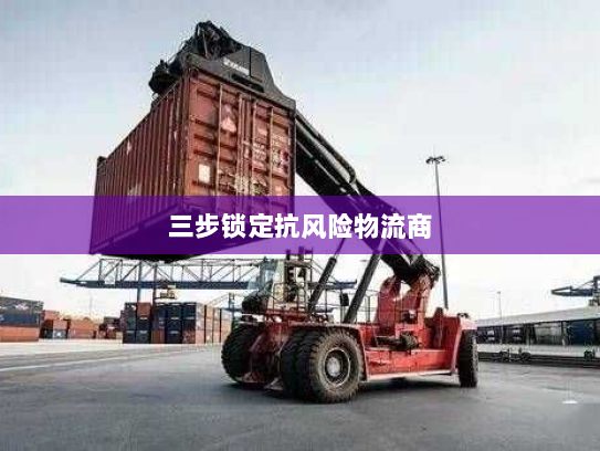 三步锁定抗风险物流商