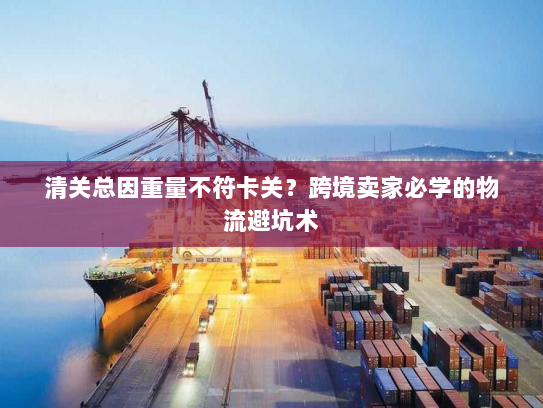 清关总因重量不符卡关?跨境卖家必学的物流避坑术 清关总因重量不符卡关?跨境卖家必学的物流避坑术