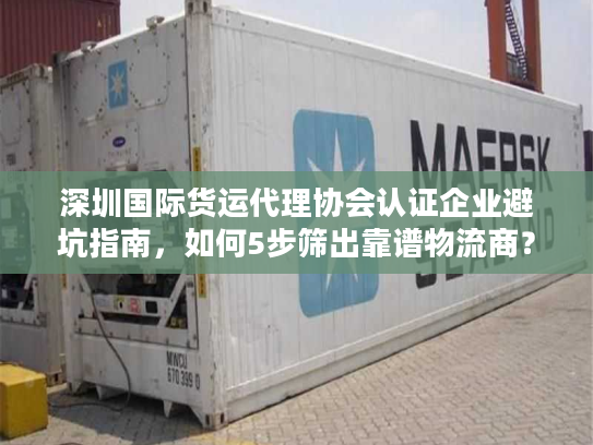 深圳国际货运代理协会认证企业避坑指南，如何5步筛出靠谱物流商？