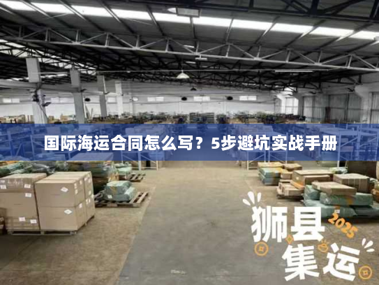 国际海运合同怎么写?5步避坑实战手册 国际海运合同怎么写?5步避坑实战手册