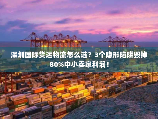 深圳国际货运物流怎么选？3个隐形陷阱毁掉80%中小卖家利润！
