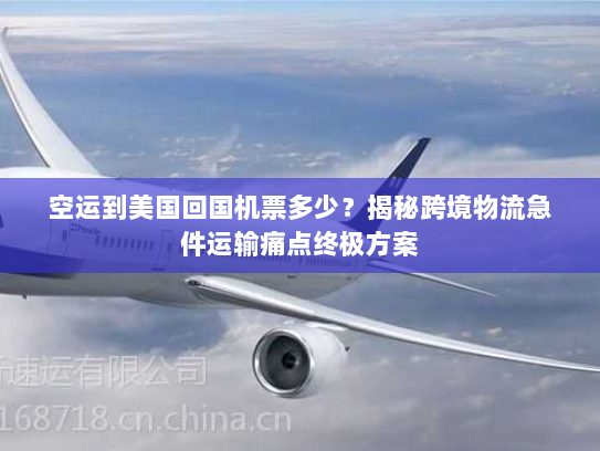 空运到美国回国机票多少?揭秘跨境物流急件运输痛点终极方案 空运到美国回国机票多少?揭秘跨境物流急件运输痛点终极方案