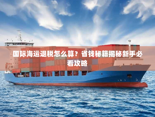 国际海运退税怎么算？省钱秘籍揭秘新手必看攻略
