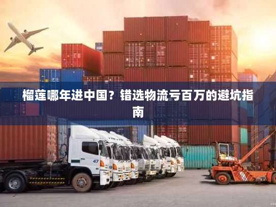 榴莲哪年进中国?错选物流亏百万的避坑指南 榴莲哪年进中国?错选物流亏百万的避坑指南