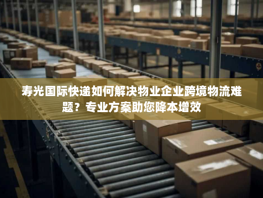 寿光国际快递如何解决物业企业跨境物流难题？专业方案助您降本增效