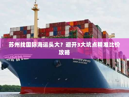 苏州找国际海运头大？避开3大坑点精准比价攻略