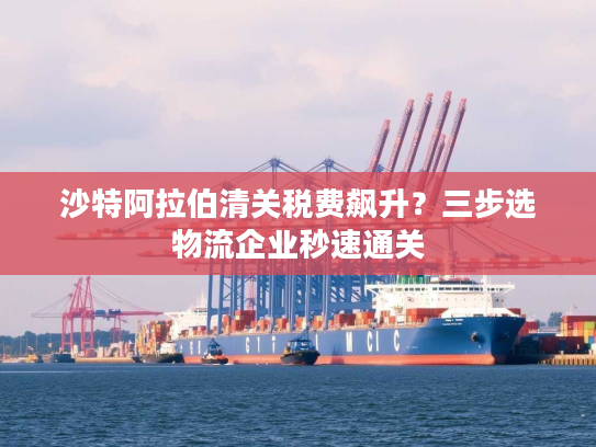 沙特阿拉伯清关税费飙升？三步选物流企业秒速通关