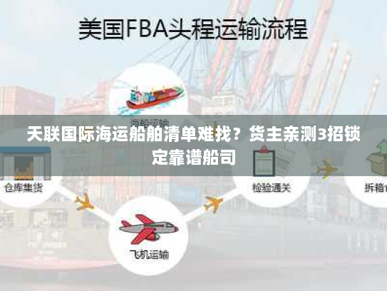 天联国际海运船舶清单难找？货主亲测3招锁定靠谱船司