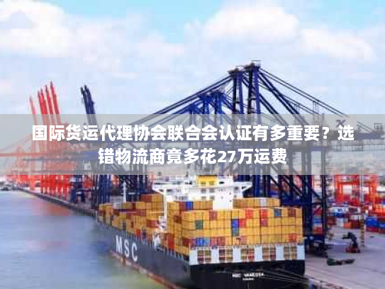 国际货运代理协会联合会认证有多重要？选错物流商竟多花27万运费