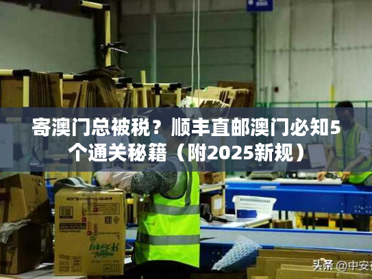寄澳门总被税?顺丰直邮澳门必知5个通关秘籍(附2025新规) 寄澳门总被税?顺丰直邮澳门必知5个通关秘籍(附2025新规)