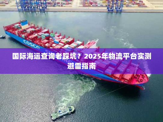 国际海运查询老踩坑？2025年物流平台实测避雷指南