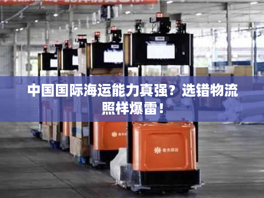 中国国际海运能力真强?选错物流照样爆雷! 中国国际海运能力真强?选错物流照样爆雷!