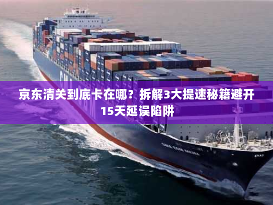 京东清关到底卡在哪？拆解3大提速秘籍避开15天延误陷阱