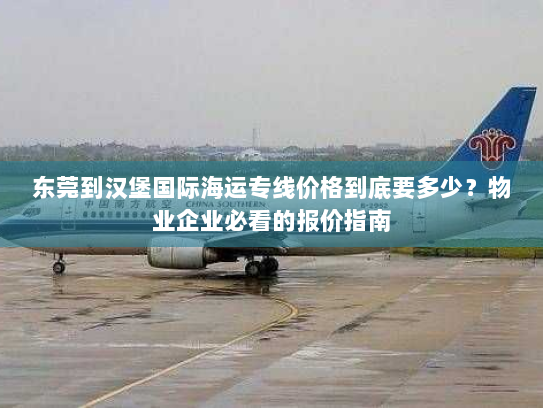 东莞到汉堡国际海运专线价格到底要多少?物业企业必看的报价指南 东莞到汉堡国际海运专线价格到底要多少?物业企业必看的报价指南