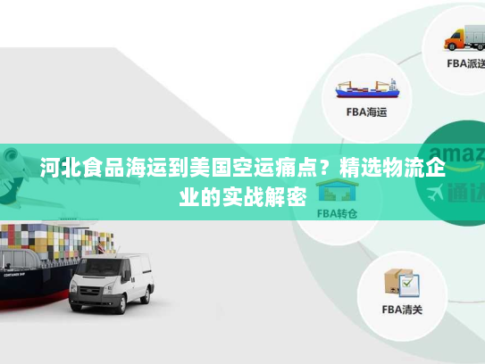 河北食品海运到美国空运痛点?精选物流企业的实战解密 河北食品海运到美国空运痛点?精选物流企业的实战解密