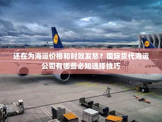 还在为海运价格和时效发愁?国际货代海运公司有哪些必知选择技巧 还在为海运价格和时效发愁?国际货代海运公司有哪些必知选择技巧