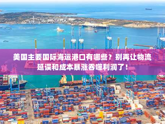 美国主要国际海运港口有哪些？别再让物流延误和成本暴涨吞噬利润了！