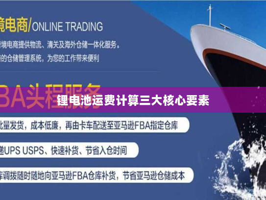 锂电池运费计算三大核心要素