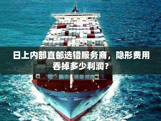 日上内部直邮选错服务商，隐形费用吞掉多少利润？