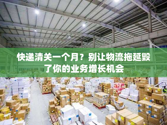 快递清关一个月？别让物流拖延毁了你的业务增长机会