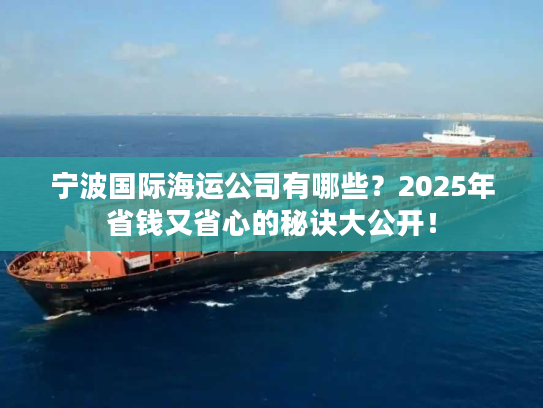 宁波国际海运公司有哪些？2025年省钱又省心的秘诀大公开！