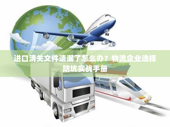 进口清关文件遗漏了怎么办？物流企业选择防坑实战手册