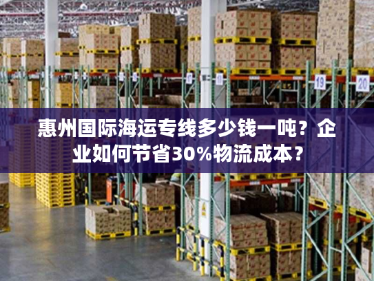 惠州国际海运专线多少钱一吨?企业如何节省30%物流成本? 惠州国际海运专线多少钱一吨?企业如何节省30%物流成本?