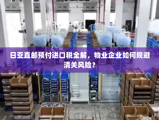 日亚直邮预付进口税全解,物业企业如何规避清关风险? 日亚直邮预付进口税全解,物业企业如何规避清关风险?