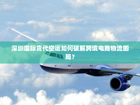 深圳国际货代空运如何破解跨境电商物流困局? 深圳国际货代空运如何破解跨境电商物流困局?