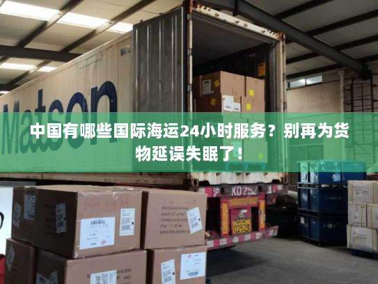 中国有哪些国际海运24小时服务？别再为货物延误失眠了！