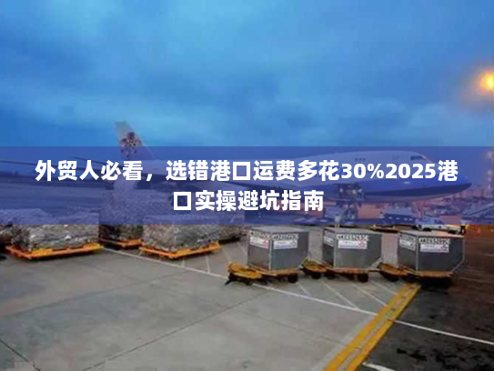外贸人必看,选错港口运费多花30%2025港口实操避坑指南 外贸人必看,选错港口运费多花30%2025港口实操避坑指南