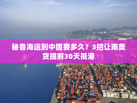 秘鲁海运到中国要多久？3招让南美货提前30天抵港