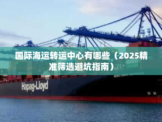 国际海运转运中心有哪些（2025精准筛选避坑指南）