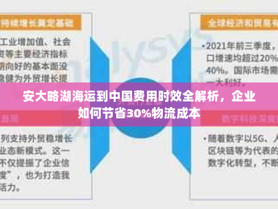 安大略湖海运到中国费用时效全解析，企业如何节省30%物流成本