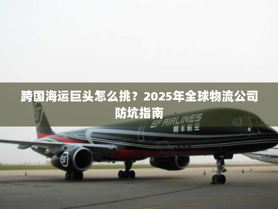 跨国海运巨头怎么挑？2025年全球物流公司防坑指南
