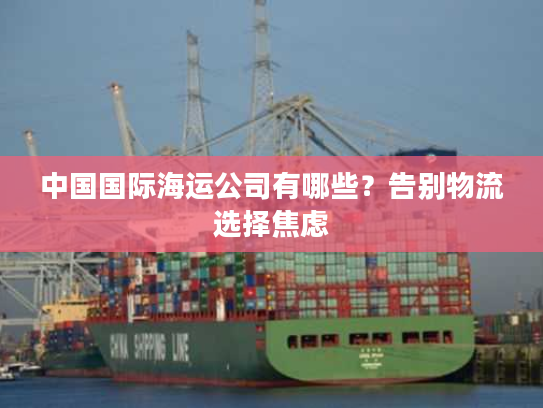 中国国际海运公司有哪些?告别物流选择焦虑 中国国际海运公司有哪些?告别物流选择焦虑