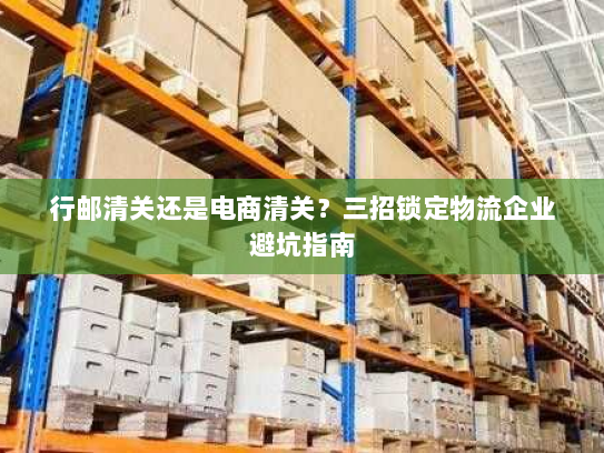 行邮清关还是电商清关?三招锁定物流企业避坑指南 行邮清关还是电商清关?三招锁定物流企业避坑指南